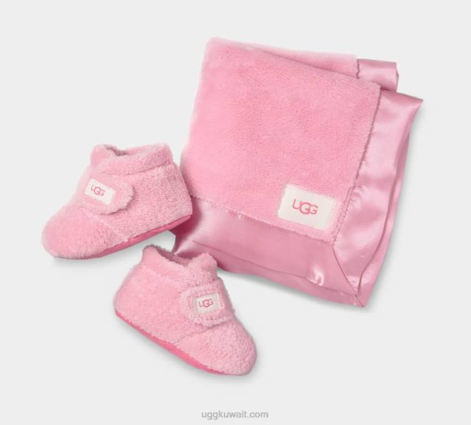 Bixbee bootie and lovey blanket علكة طفل UGG 08HB2008