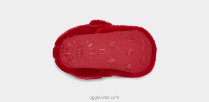 Bixbee bootie and lovey blanket السامبا الأحمر طفل UGG 08HB331