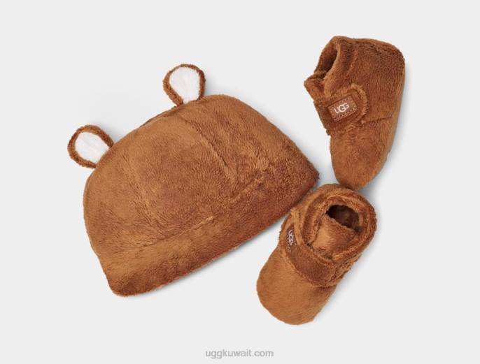بيكسبي وقبعة صغيرة كستناء طفل UGG 08HB2033