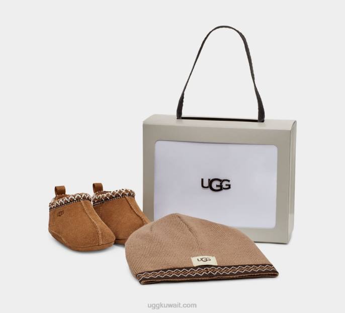 تاسمان وقبعة صغيرة كستناء طفل UGG 08HB2035