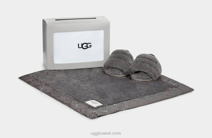 زغب شريحة نعم ومحبوب فحم طفل UGG 08HB2215