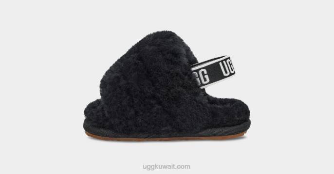 نعم الشريحة زغب أسود طفل UGG 08HB335