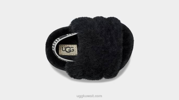 نعم الشريحة زغب أسود طفل UGG 08HB335