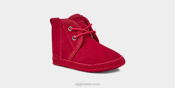 نيوميل وقبعة صغيرة السامبا الأحمر طفل UGG 08HB337