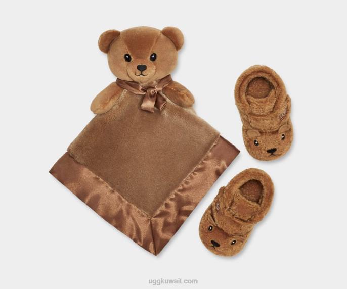 bixbee و lovey bear stuffie كستناء طفل UGG 08HB2020