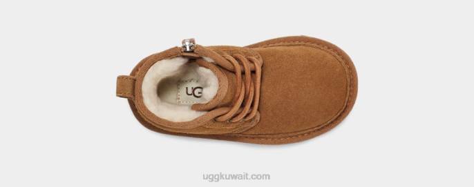 حذاء نيوميل الثاني كستناء الأطفال الصغار UGG 08HB1937
