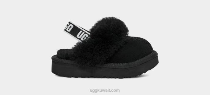 فونكيت أسود الأطفال الصغار UGG 08HB1945