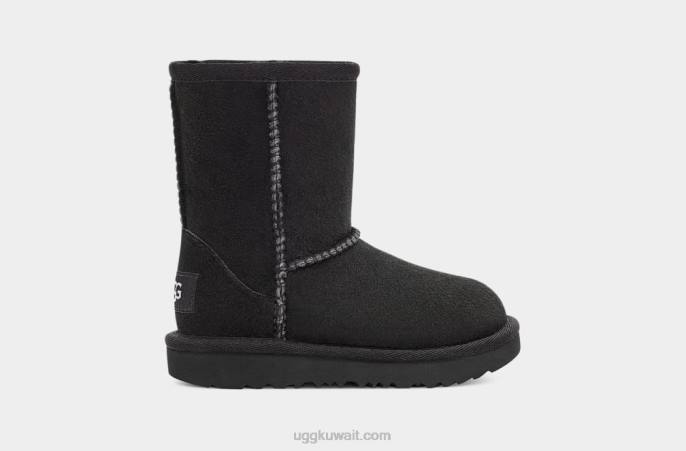 التمهيد الكلاسيكي الثاني أسود الأطفال الصغار UGG 08HB1950