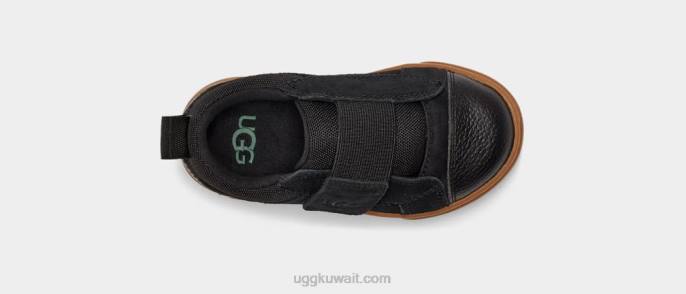 رينون منخفضة أسود الأطفال الصغار UGG 08HB1961