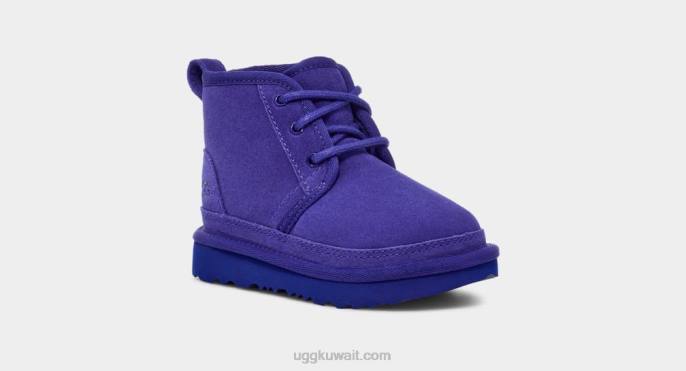 حذاء نيوميل الثاني الأزرق البحري الأطفال الصغار UGG 08HB1962