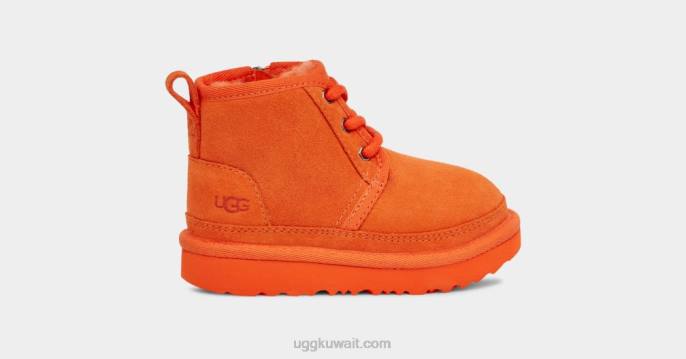 حذاء نيوميل الثاني صودا برتقال الأطفال الصغار UGG 08HB1966