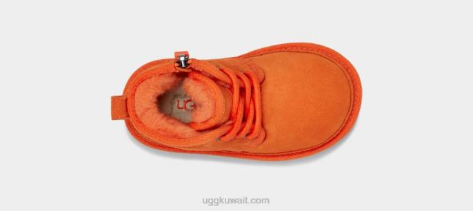 حذاء نيوميل الثاني صودا برتقال الأطفال الصغار UGG 08HB1966