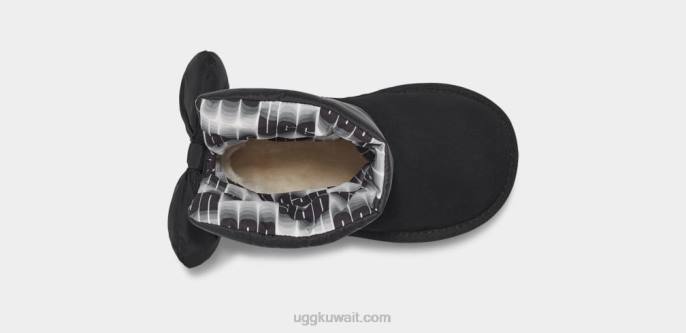 بيلي القوس ماكسي أسود الأطفال الصغار UGG 08HB1972