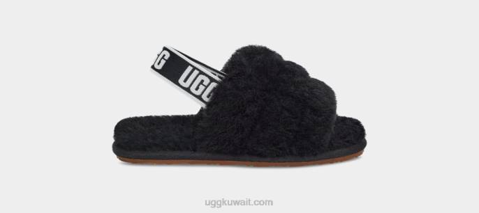 نعم الشريحة زغب أسود الأطفال الصغار UGG 08HB1977