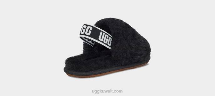 نعم الشريحة زغب أسود الأطفال الصغار UGG 08HB1977