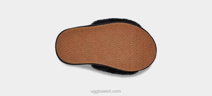 نعم الشريحة زغب أسود الأطفال الصغار UGG 08HB1977