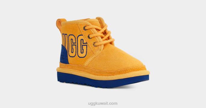مخطط رسم نيوميل الصيف / نبتون الجلد المدبوغ الأطفال الصغار UGG 08HB1984