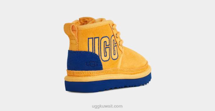 مخطط رسم نيوميل الصيف / نبتون الجلد المدبوغ الأطفال الصغار UGG 08HB1984