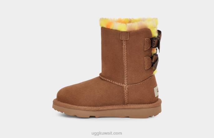 بيلي القوس منقوشة فاسق كستناء الأطفال الصغار UGG 08HB1985