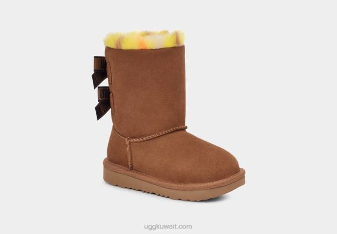 بيلي القوس منقوشة فاسق كستناء الأطفال الصغار UGG 08HB1985