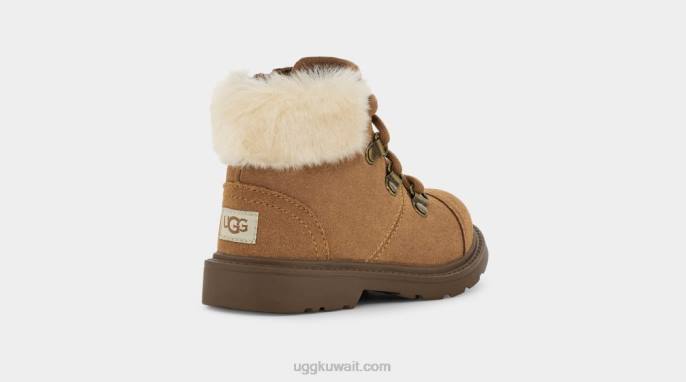 أزيل المسافر الطقس سويدي الكستناء الأطفال الصغار UGG 08HB2001