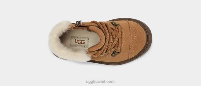 أزيل المسافر الطقس سويدي الكستناء الأطفال الصغار UGG 08HB2001