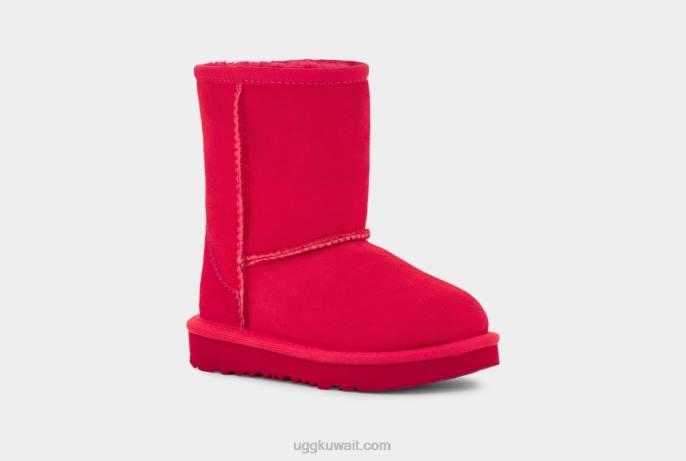 التمهيد الكلاسيكي الثاني السامبا الأحمر الأطفال الصغار UGG 08HB2003