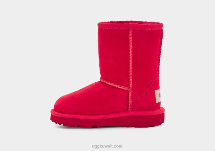 التمهيد الكلاسيكي الثاني السامبا الأحمر الأطفال الصغار UGG 08HB2003