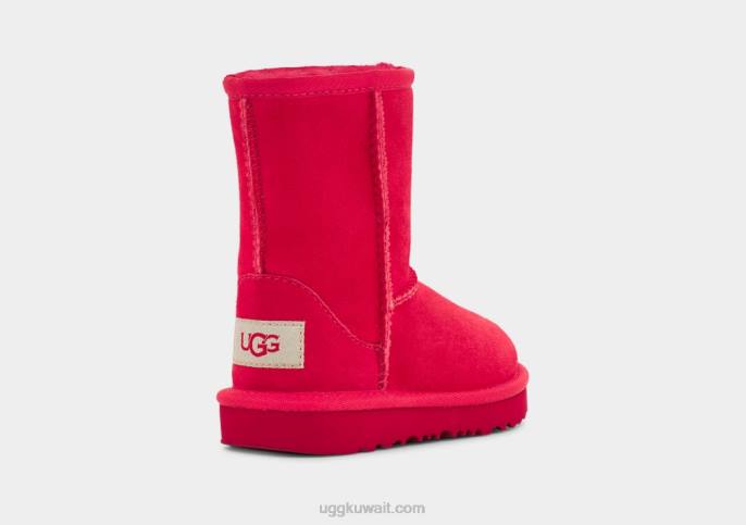 التمهيد الكلاسيكي الثاني السامبا الأحمر الأطفال الصغار UGG 08HB2003