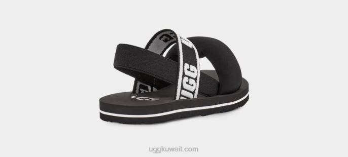 زوما حبال أسود الأطفال الصغار UGG 08HB302