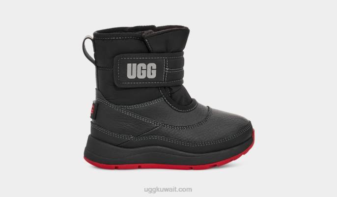 الطقس تاني أسود الأطفال الصغار UGG 08HB312