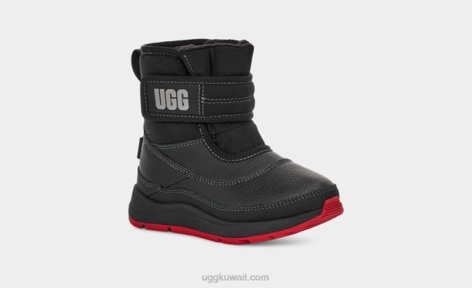 الطقس تاني أسود الأطفال الصغار UGG 08HB312