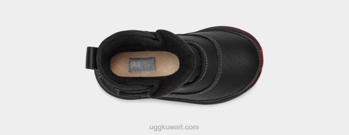 الطقس تاني أسود الأطفال الصغار UGG 08HB312