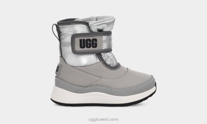 تاني الطقس المعدني فضة الأطفال الصغار UGG 08HB317