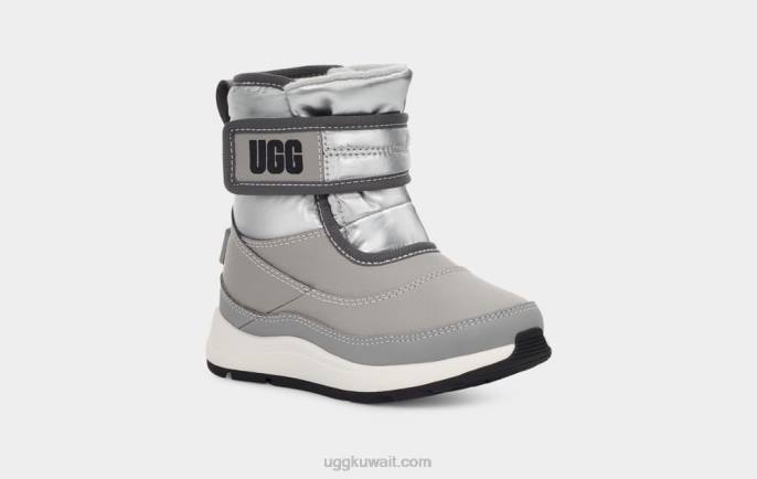 تاني الطقس المعدني فضة الأطفال الصغار UGG 08HB317