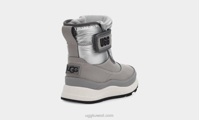 تاني الطقس المعدني فضة الأطفال الصغار UGG 08HB317