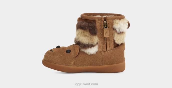 دمية دب كستناء الأطفال الصغار UGG 08HB319