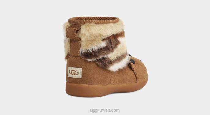 دمية دب كستناء الأطفال الصغار UGG 08HB319