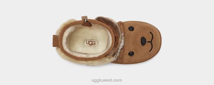 دمية دب كستناء الأطفال الصغار UGG 08HB319