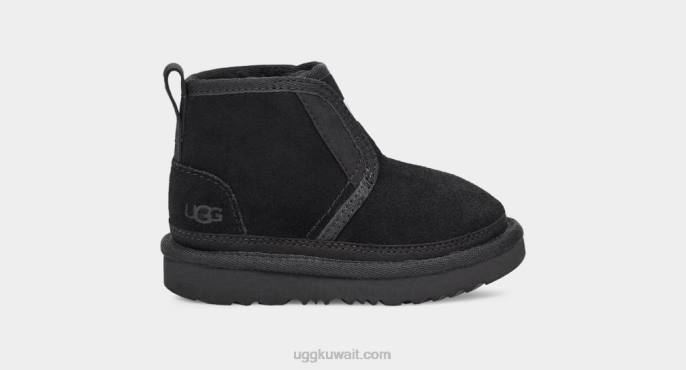 نيوميل ez-fit أسود الأطفال الصغار UGG 08HB1959