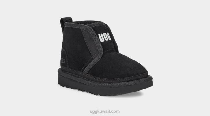 نيوميل ez-fit أسود الأطفال الصغار UGG 08HB1959