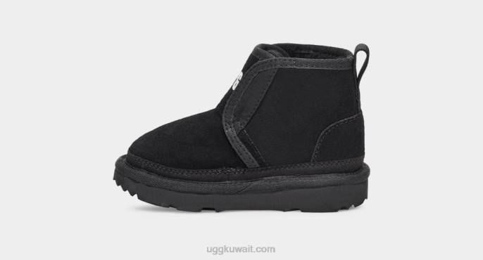 نيوميل ez-fit أسود الأطفال الصغار UGG 08HB1959