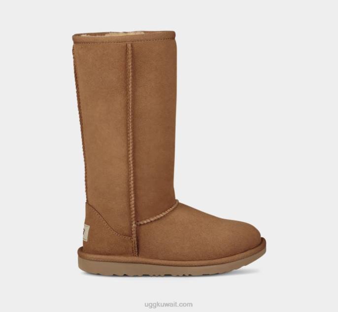 حذاء طويل كلاسيكي II كستناء أطفال UGG 08HB1718