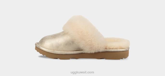 مريح II شبشب معدني ذهب أطفال UGG 08HB2087