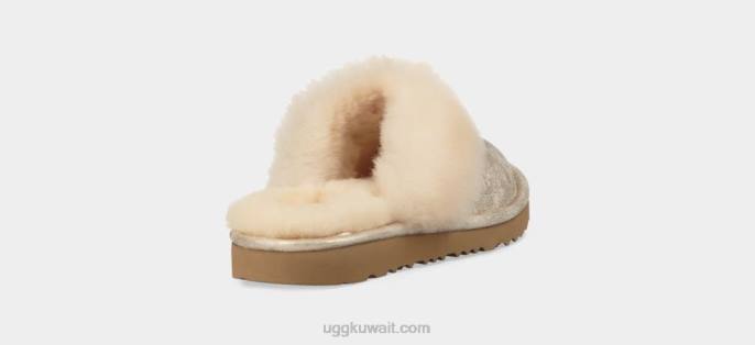 مريح II شبشب معدني ذهب أطفال UGG 08HB2087