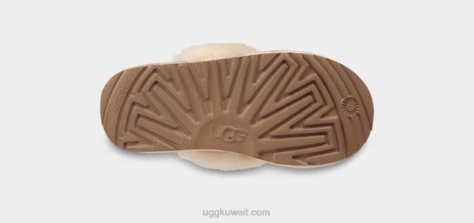 مريح II شبشب معدني ذهب أطفال UGG 08HB2087