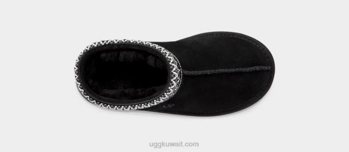 شبشب تاسمان الثاني أسود أطفال UGG 08HB1664