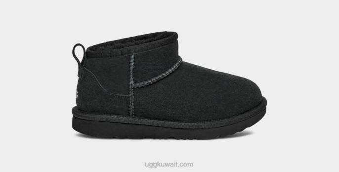 كلاسيك الترا ميني أسود أطفال UGG 08HB1666