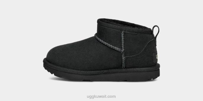 كلاسيك الترا ميني أسود أطفال UGG 08HB1666