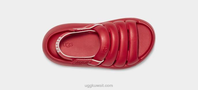 نعم الرياضة السامبا الأحمر أطفال UGG 08HB1667